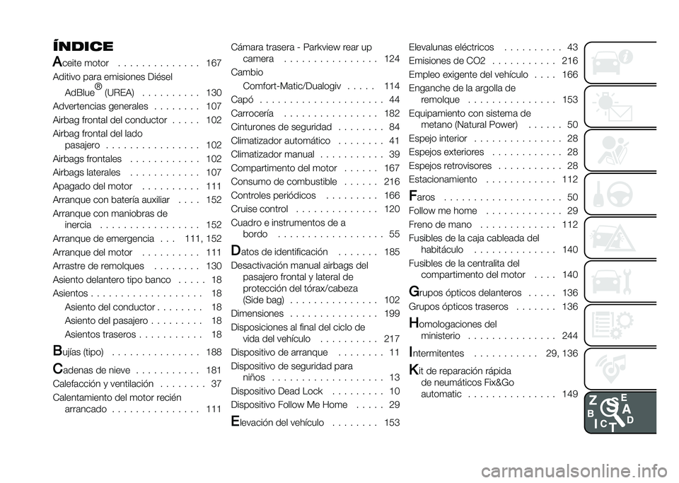 FIAT DOBLO COMBI 2021  Manual de Empleo y Cuidado (in Spanish) ������
�
����� �
���� � � � � � � � � � � � � � � �C�I�J
�,������ ��	��	 ��
������� ���$���
�,��F��� �c
�2�?�%��,�5 � � � � � � � � � �