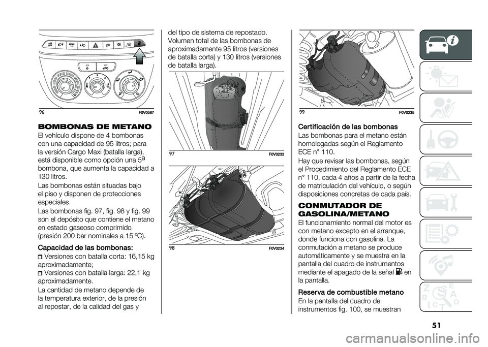 FIAT DOBLO COMBI 2021  Manual de Empleo y Cuidado (in Spanish) ���
�
��B�3�B�E�J�H
�
�	��
�	���
 �� ������	
�� �������� ������� �� �G ���
����	�
��� ���	 ��	��	����	� �� �6�7 �������& ��	��	
��	 ����