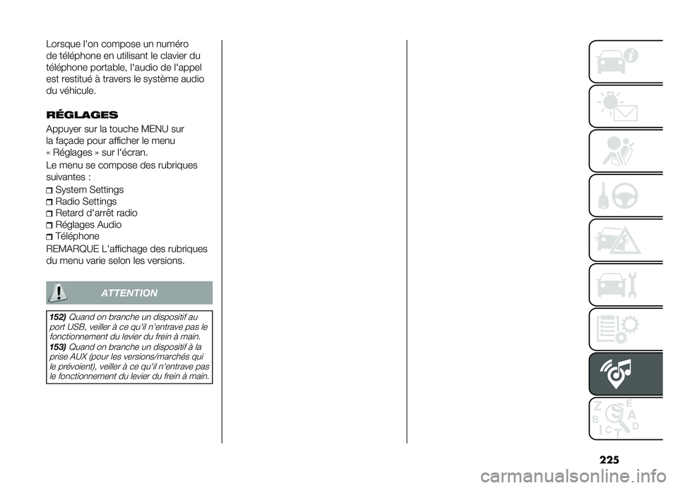 FIAT DOBLO COMBI 2019  Notice dentretien (in French) ���
������� �	���
 ������� ��
 �
�����
�� ���	�����
� ��
 ���
�	�
���
� �	� ��	���
�� ��
���	�����
� �������	�� �	�����
� �� �	��