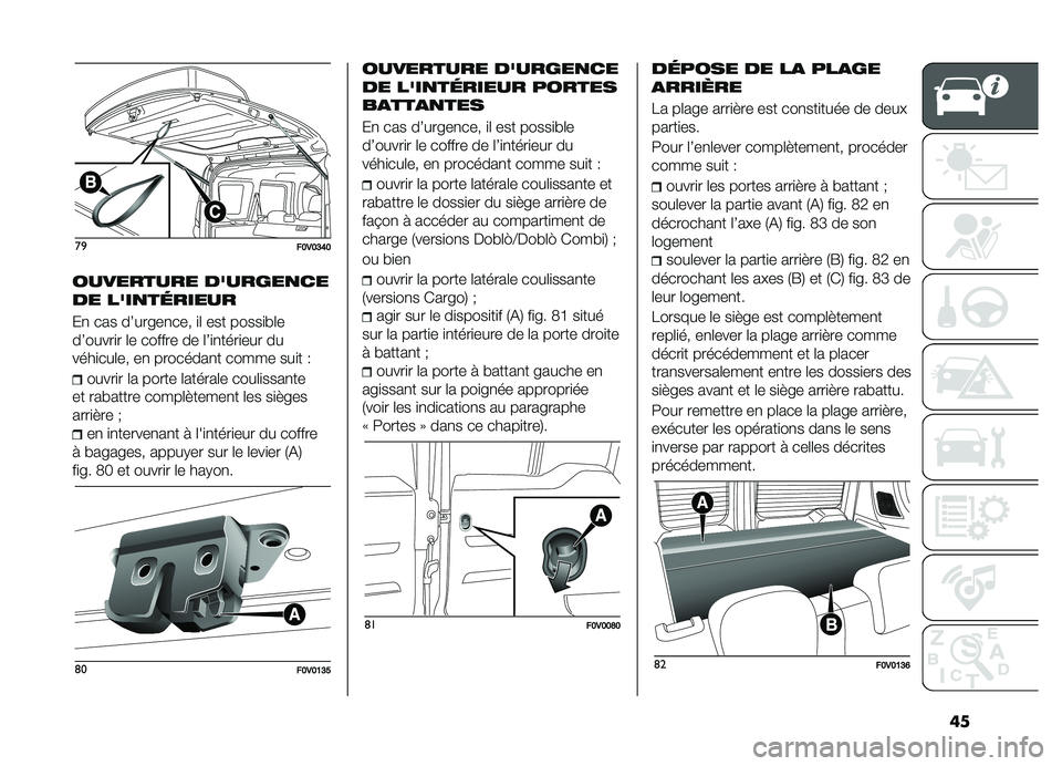 FIAT DOBLO COMBI 2019  Notice dentretien (in French) ��
��
��?�*�?�@�A�?
��������� �������
��
�� ����
��	�����
��
 ��� ��7��� ��
��� �
�	 ��� �����
��	�
��7�����
� �	� ������ �� �	�7�
�
