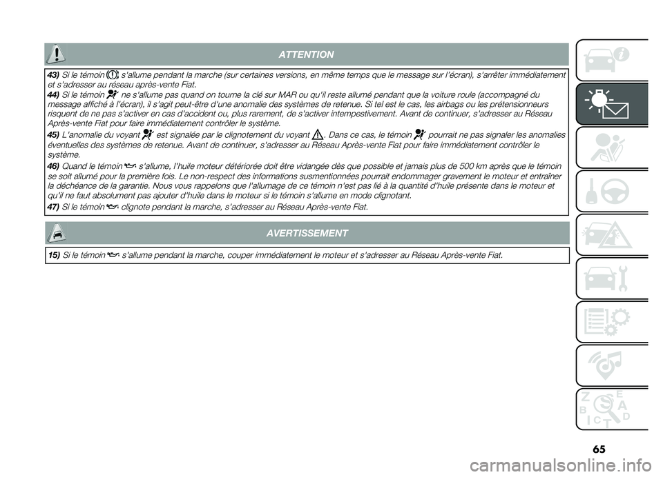 FIAT DOBLO COMBI 2019  Notice dentretien (in French) �	�
����
���������
���	�(�
 �	� �����
�
����	�	��� ���
���
� �	� ������� ������ �
�����
������
� �	� ������ �� ���������� ��