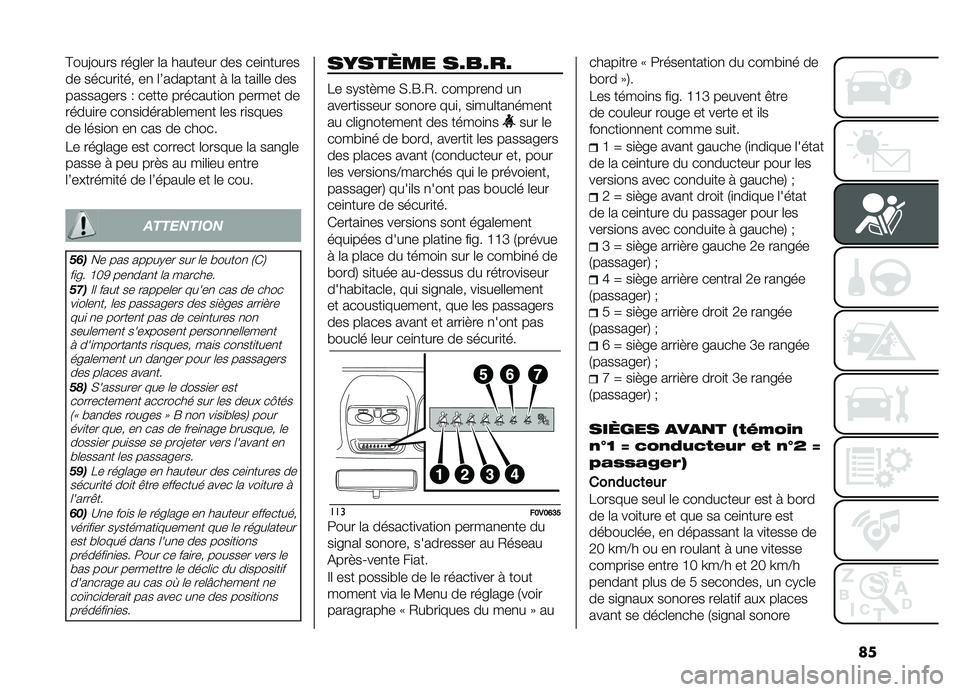 FIAT DOBLO COMBI 2019  Notice dentretien (in French) ��
�@���<���� ��� �	�� �	� ������� ��� ���
�
�����
�� ������
��� ��
 �	�7�������
� �! �	� ���
�	�	� ���
������ ��� �- ����� ����