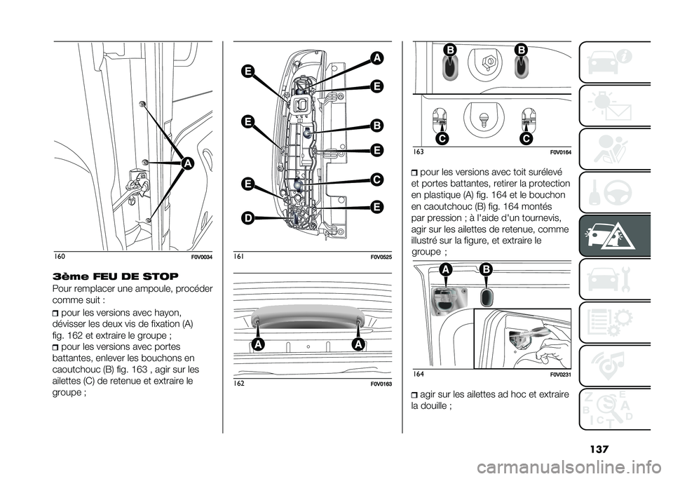 FIAT DOBLO COMBI 2020  Notice dentretien (in French) ���
���
��?�*�?�?�@�A
�9�D��# ��� �� ����
�9��� �����	���� ��
� ������	�� ��������
����� ���
� �- ���� �	�� �����
��
� ���� ���+�