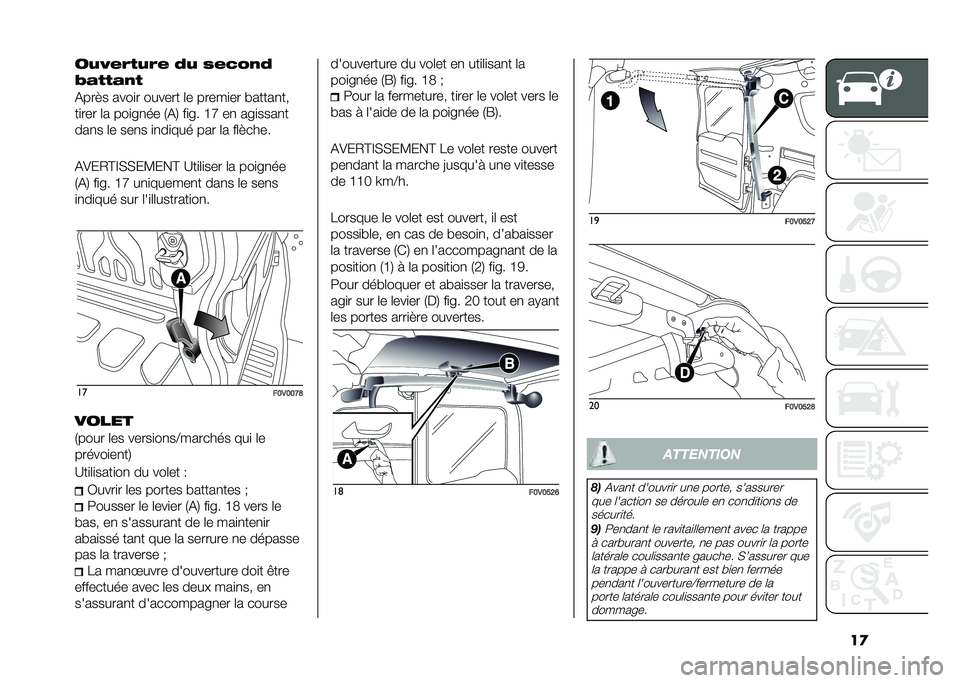 FIAT DOBLO COMBI 2020  Notice dentretien (in French) ��
��)�-�#�/�(�)�/�# �%�) �$�#����%
�4� �(�(� ��(
�&���#� ����
� ������ �	� �����
�� ������
��
��
��� �	� ���
� �
�� �.�&�1 ��
� � �H�O ��
 �� �
����
�