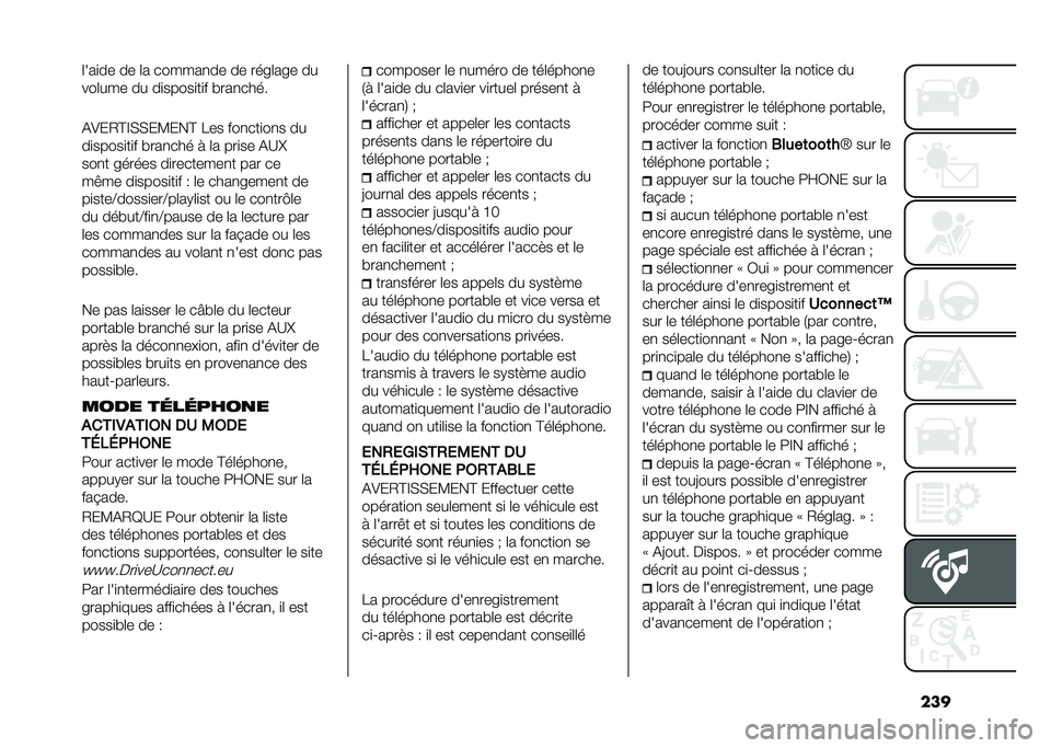 FIAT DOBLO COMBI 2020  Notice dentretien (in French) ����	���
�� �� �	� ������
�� �� ��� �	�� � ��
���	��� �� ��
�����
��
� ����
����
�&�=��/�@�F�(�(��?���@ ��� ���
���
��
� ��
��
�����
�