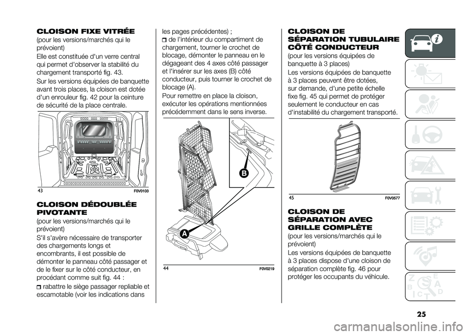 FIAT DOBLO COMBI 2020  Notice dentretien (in French) ���������
 ���7� �����	�
�.���� �	�� �����
��
��C������� ���
 �	�
������
��
��1
��	�	� ��� ���
���
���� ����
 ����� ���
����	
��