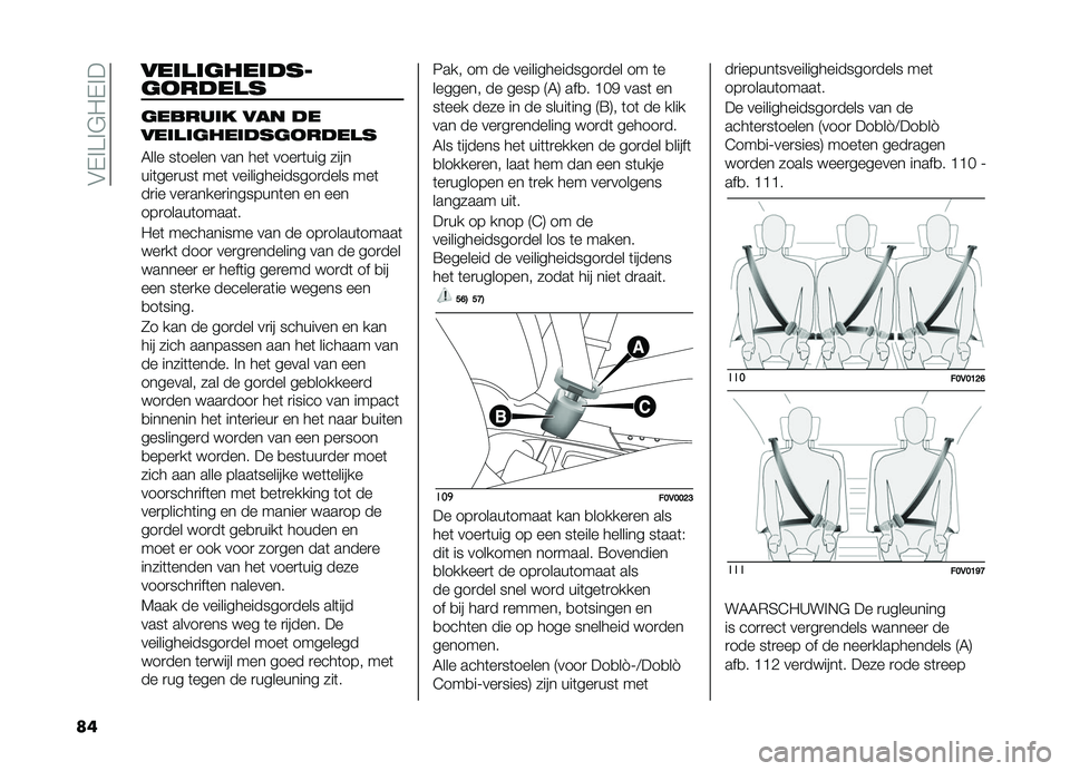 FIAT DOBLO COMBI 2019  Instructieboek (in Dutch) ��$�,�!�B�!�#��,�!�
��
���	��	����	�����
�����
������	� ��� ��
���	��	����	����
�����
�4��� ��	����� ��� ���	 ����
�	��� ����
���