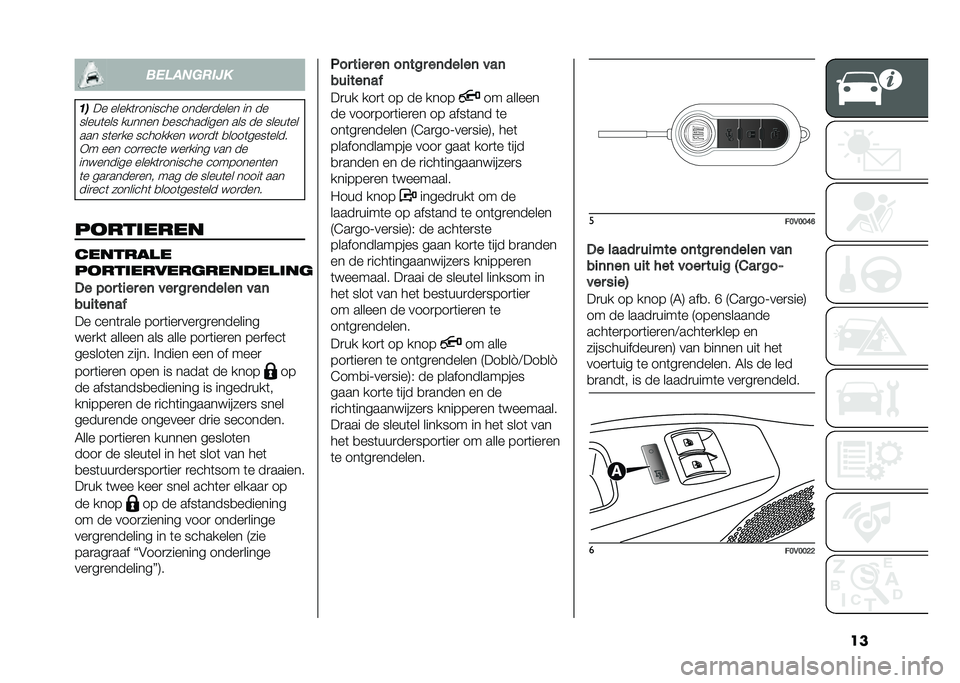 FIAT DOBLO COMBI 2021  Instructieboek (in Dutch) �������
���	��
��
�� �����	�
������� �����
����� �� ��
�����	��� ������ �
���������� ��� �� �����	�� ��� ��	��
�� ����