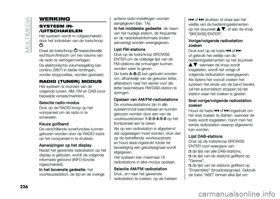 FIAT DOBLO COMBI 2020  Instructieboek (in Dutch) ��5�D�@�2� �5�+�� �4
���	 �����	��
������� �	��
�/��	����������
�/��	 ��9��	��� ���
��	 ���;�<���	����������
����
 ���	 ����
����� ��
