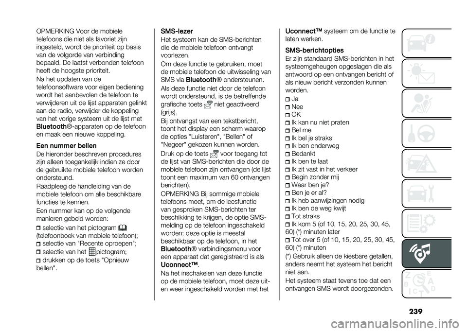 FIAT DOBLO COMBI 2020  Instructieboek (in Dutch) ����)�6�5�+�(�?� �*�" �#���
 �� ���
����
�	�������� ��� ����	 ��� �����
���	 ����
������	���� ���
��	 �� ��
���
��	���	 �� �
����
��