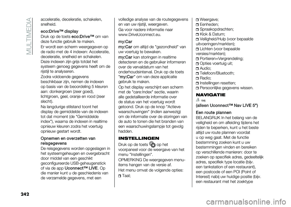 FIAT DOBLO COMBI 2020  Instructieboek (in Dutch) ��5�D�@�2� �5�+�� �4
��� �������
��	��� �������
��	��� ����������
���������
����H�� �
���1 ��
�����"
��
�� �� �� �	���	�
����H�� 