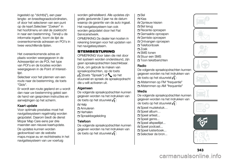 FIAT DOBLO COMBI 2020  Instructieboek (in Dutch) ���������	��� �� �1�����	�
���1�8� ��� ����

�����	��; �� �
�
����	���
������e�
�����	���
�� ����
 ���	 ������	��
�� ��� ��� ��