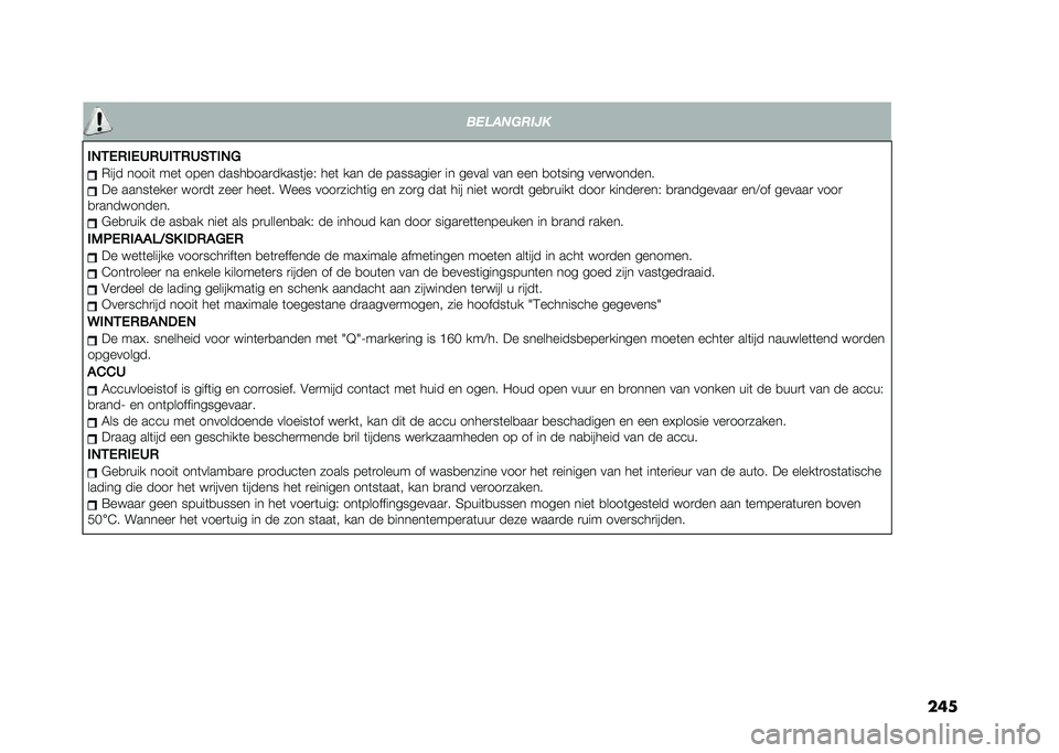 FIAT DOBLO COMBI 2020  Instructieboek (in Dutch) ���
� �����
���	��
��%�&�(�+��(�/�+�/��&�+�/�#�&��%�5 �(��� �����	 ���	 ���� �����
���
�����	���% ���	 ��� �� ���������
 �� ����� ��� 