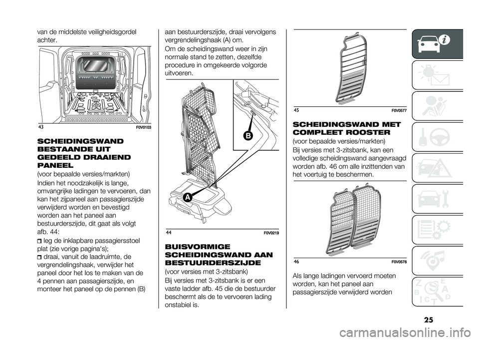 FIAT DOBLO COMBI 2020  Instructieboek (in Dutch) ����� �� ��������	� ��������������
���
����	��
�
��
��>�,�>�=�>�?
�����	��	�������
��������� ��	�
������� �����	���
����