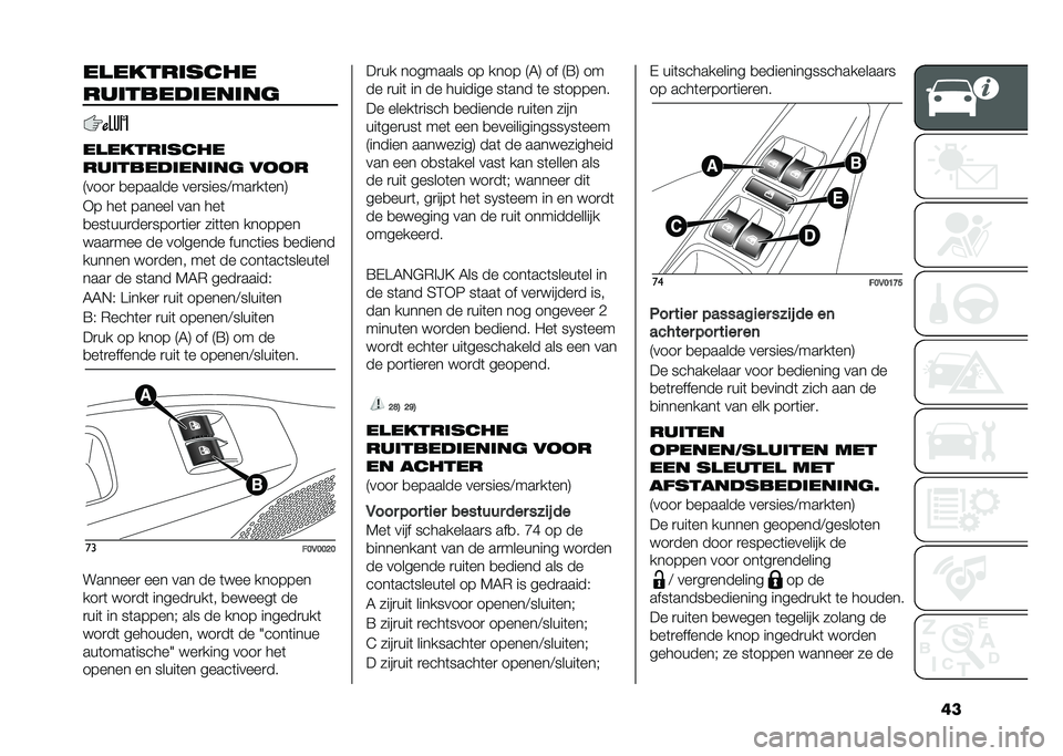 FIAT DOBLO COMBI 2020  Instructieboek (in Dutch) ���������	����
���	�����	���	��
�������	����
���	�����	���	�� ��
�
�
�7����
 �
������� ���
�����<���
��	���8
�)� ���	 ������ �