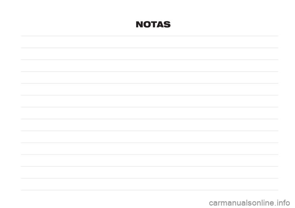 FIAT DOBLO COMBI 2018 Manual de Uso e Manutenção (in Portuguese) NOTAS FIAT DOBLO COMBI 2018 Manual de Uso e Manutenção (in Portuguese) NOTAS