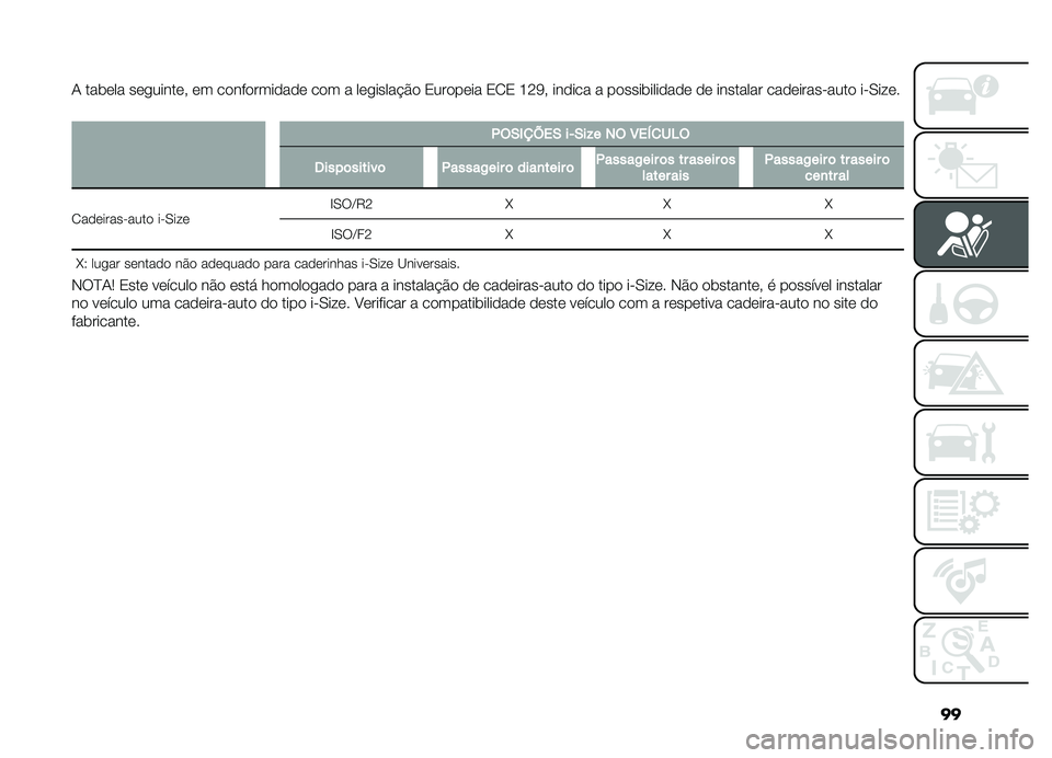 FIAT DOBLO COMBI 2019  Manual de Uso e Manutenção (in Portuguese) ��
�- ���	��� ���
������" �� ������������ ��� � ���
�����#�&� �2������� �2�1�2 �L�<�:�" ������ � ������	������� �� �������� �