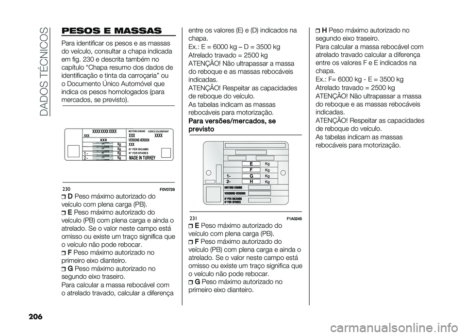FIAT DOBLO COMBI 2019  Manual de Uso e Manutenção (in Portuguese) ���-���0��E��1�,�G�1��0
���	
����� � ��	���	�
���� ����������� �� ����� � �� ������
�� ��������" ��������� � ����� ������