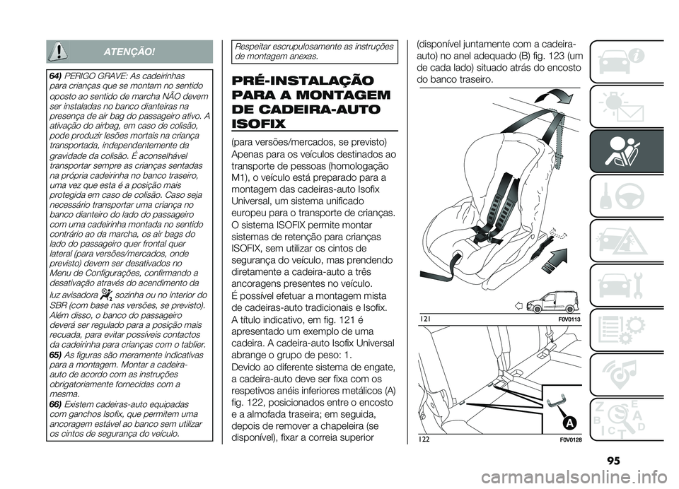 FIAT DOBLO COMBI 2019  Manual de Uso e Manutenção (in Portuguese) ��
��������	
�����2�8�G�/� �/�8�-�A�2�5 �-� �����������
���� ������#�� ��� �� ������ �� �������
������ �� ������� �� �����