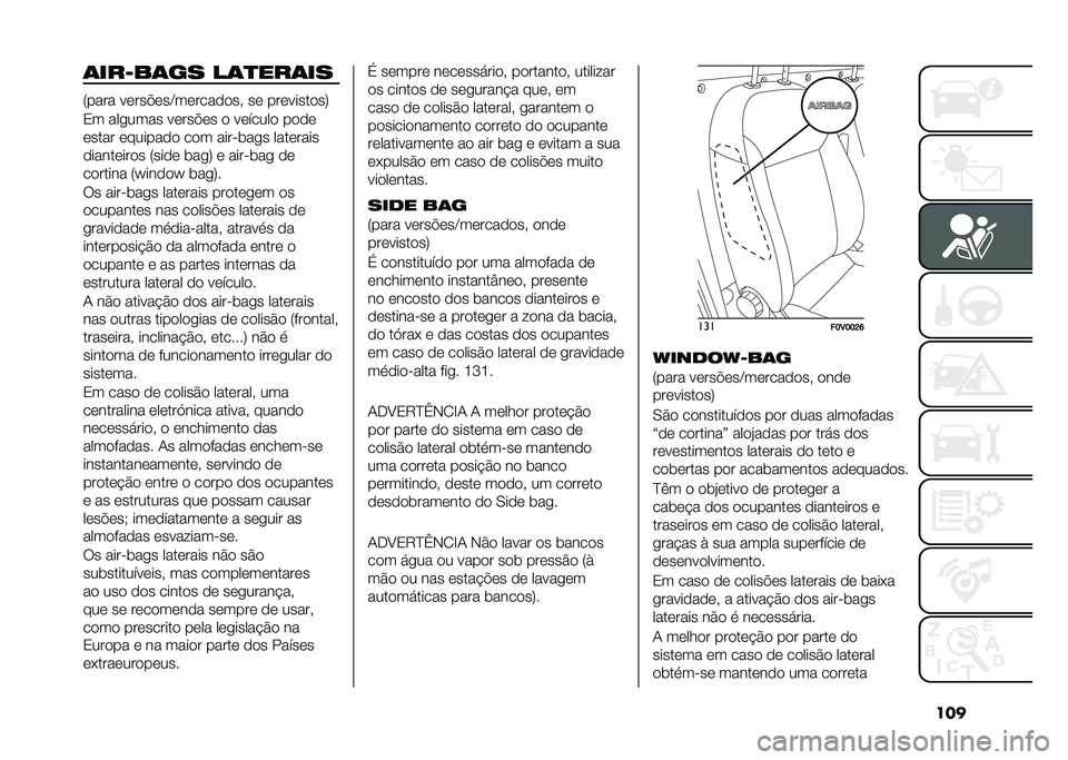 FIAT DOBLO COMBI 2021  Manual de Uso e Manutenção (in Portuguese) ����	���D��	�� ��	�
���	��
�7���� �����$���C���������" �� ����������9
�2� ���
���� �����$�� � ������� ����
����� ��������