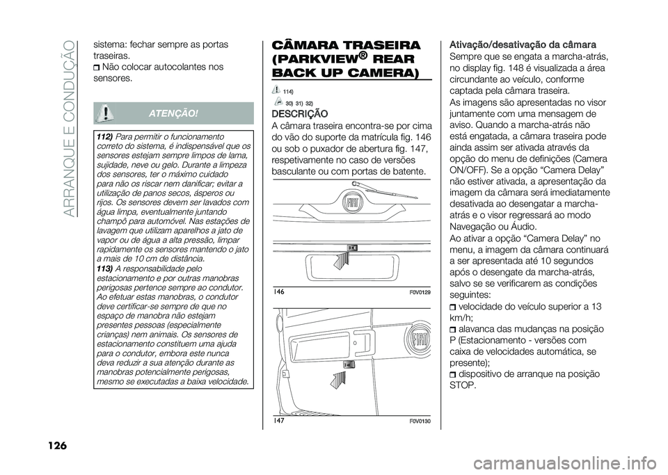 FIAT DOBLO COMBI 2021  Manual de Uso e Manutenção (in Portuguese) ��-�8�8�-�,�I�B�2��2��1��,��B�P�W�
���	 ��������5 ������ ������ �� ������
����������
�,�&� ������� ������������ ���
��������