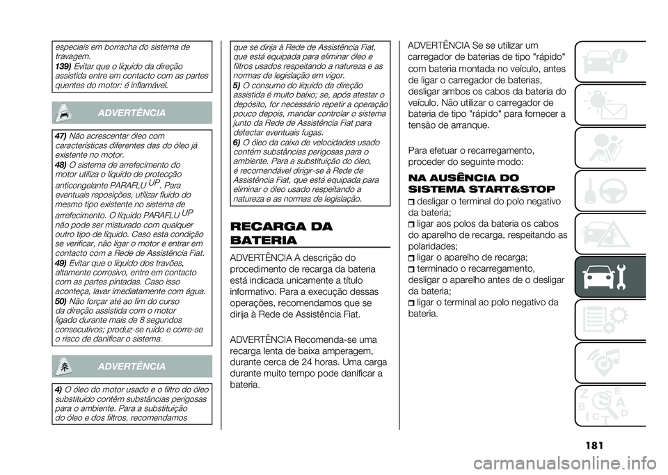 FIAT DOBLO COMBI 2021  Manual de Uso e Manutenção (in Portuguese) ������������ �� �	������� �� ������� ��
������
���
�
�
���2����� ��� � ������� �� �����#�&�
��������� ����� �� ����