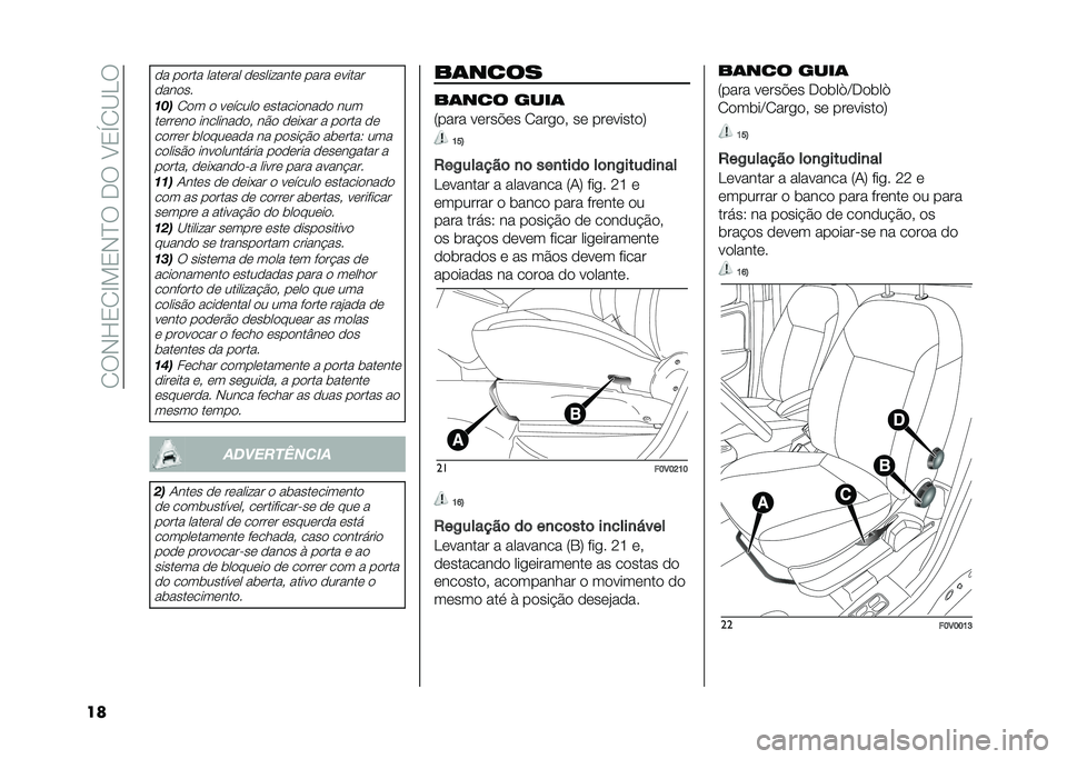 FIAT DOBLO COMBI 2021  Manual de Uso e Manutenção (in Portuguese) ��1��,�L�2�1�H�!�2�,�E������A�2�Z�1�B�D�
��
�� ����� ������� ���������� ���� ������
������
�
���1�� � ������� ����������� ���