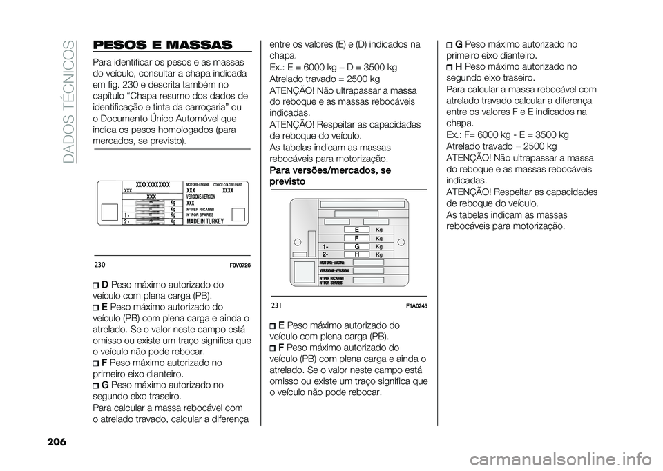 FIAT DOBLO COMBI 2021  Manual de Uso e Manutenção (in Portuguese) ���-���0��E��1�,�H�1��0
���	 ����� � ��	���	�
���� ����������� �� ����� � �� ������
�� ��������" ��������� � ����� ������