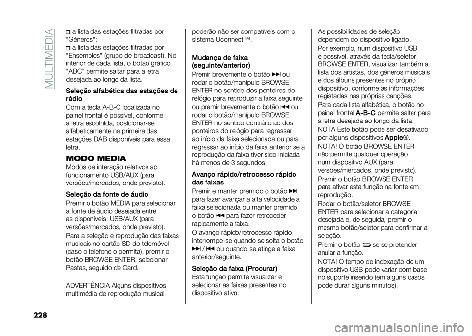 FIAT DOBLO COMBI 2021  Manual de Uso e Manutenção (in Portuguese) ��!�B�D�E�H�!���H�-
��� � ����� ��� �����#�$�� ��������� ���
�]�/�
������]�+ � ����� ��� �����#�$�� ��������� ���
�]�2�����	����