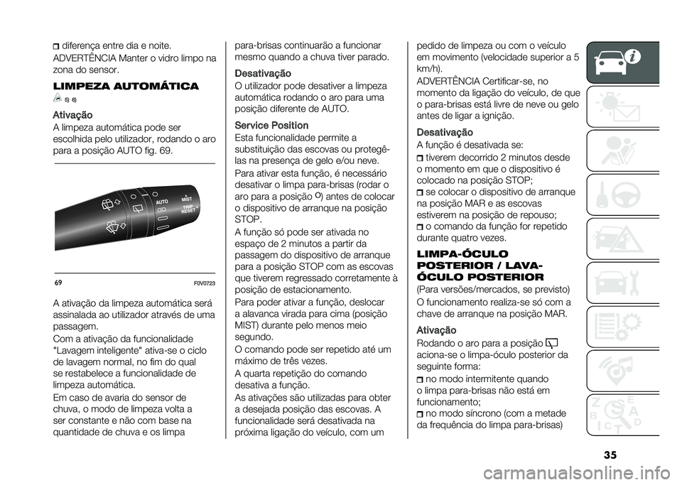 FIAT DOBLO COMBI 2021  Manual de Uso e Manutenção (in Portuguese) ����������#� ����� ��� � ������
�-��A�2�8�E�G�,�1�H�- �!����� � ����� ����� ��
���� �� �������
�������	 �	��
���<�
���	 �I�8 �J�8
�%