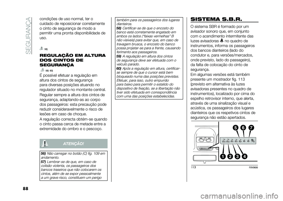 FIAT DOBLO COMBI 2021  Manual de Uso e Manutenção (in Portuguese) ��0�2�/�B�8�-�,�P�-
�� ������#�$�� �� ��� �������" ��� �
������� �� ������������ ������������
� ����� �� ���
�����#� �� ���
