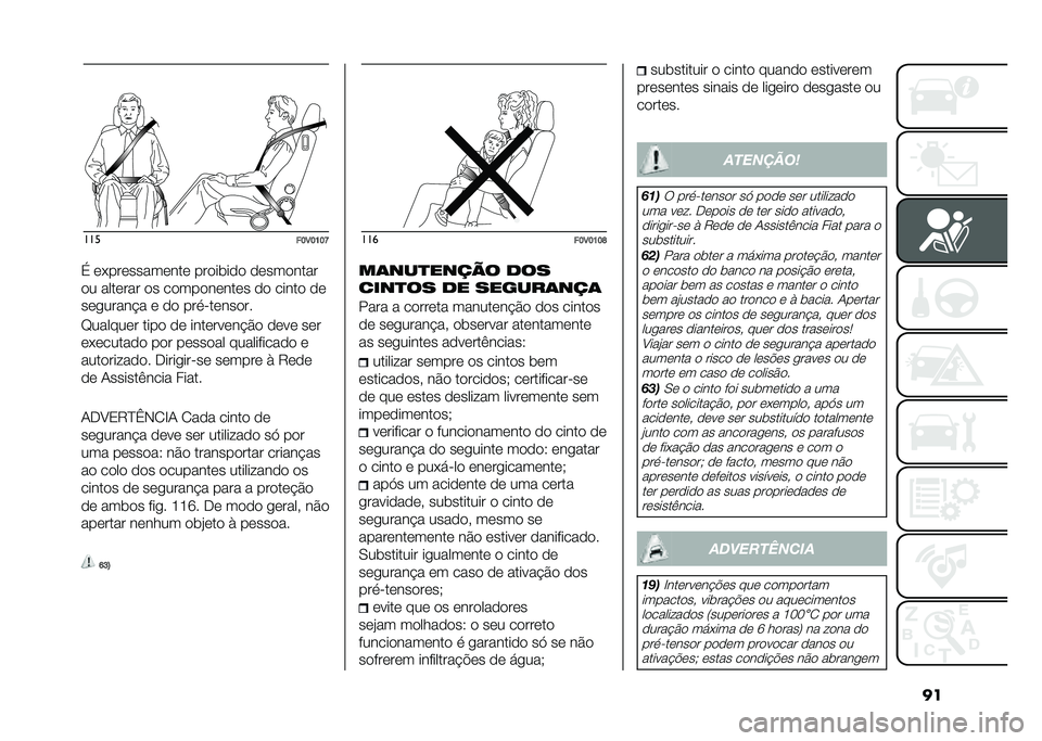 FIAT DOBLO COMBI 2021  Manual de Uso e Manutenção (in Portuguese) �����
��F�3�F�E�F�L
� ��*����������� �����	��� ���������
�� ������� �� ����������� �� ����� ��
���
�����#� � �� ���
� ��