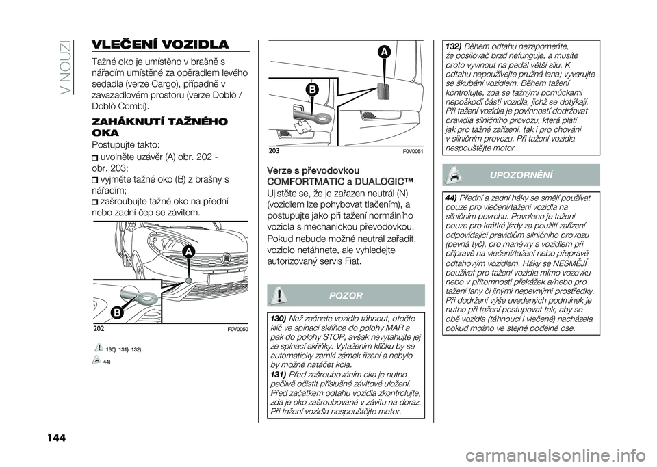 FIAT DOBLO COMBI 2020  Návod k použití a údržbě (in Czech) ��#��3�2�F�?�R
��� ������� �����
��
�����& ��� �
�	 ������
�� � �� ����
 �
������� ������
��& �� ���
� ����	� ��	��&��
��	����� �0�