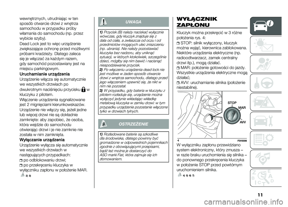 FIAT DOBLO COMBI 2019  Instrukcja obsługi (in Polish) ��
��	�����������! ���������� � � ��	�
������ ��������	 ����� � �������
���
������ � ��������
� �����
��&��
���� �� �