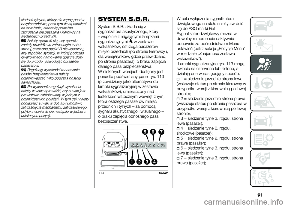 FIAT DOBLO COMBI 2019  Instrukcja obsługi (in Polish) ��
���	���	�% ��������! �
����� ���	 �����  �������	����	���	�%�����! ���� ���
 �"�	 ��  �����"�	���� �����"�	����! ��������  ���