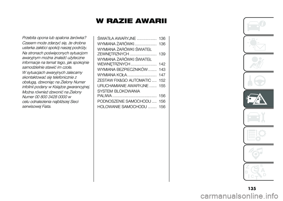 FIAT DOBLO COMBI 2020  Instrukcja obsługi (in Polish) ���
� �
�
��� �
��
�
���$���	���� ����� ��� ������� �"�����
��i
�-����	�
 �
��"�	 �������# ����! �"�	 ����������	��
� ���
�&��� ����