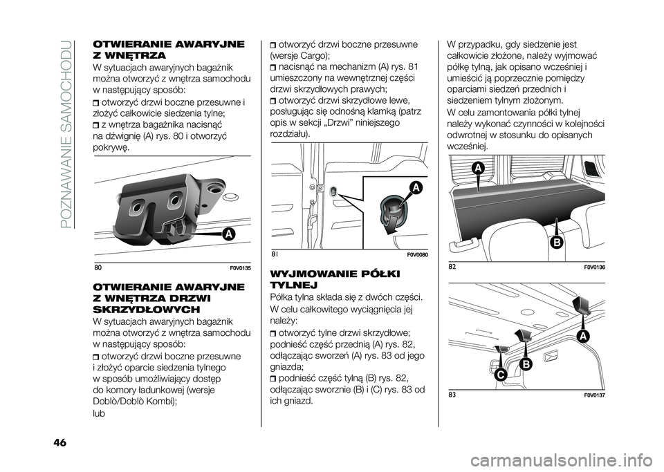FIAT DOBLO COMBI 2020  Instrukcja obsługi (in Polish) ��$��(�:�A�*�A�:�G�9��E�A�C��-�U���,
��	 ������
�
��� �
��
�
����
� ���@��
��
�* ���������� ���������� �����"���
�
��"�� ��������# � ��