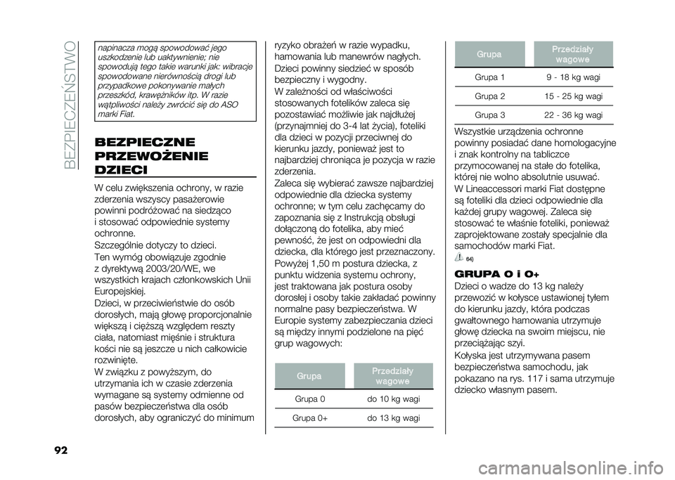 FIAT DOBLO COMBI 2020  Instrukcja obsługi (in Polish) ��T�9�(�$�G�9�-�(�9�`�E�?�*�
��
��������� �
���  ����������# ��	��
����
����	���	 ��� ���
������	���	�) ���	���������  ��	�� ���
��	 ��