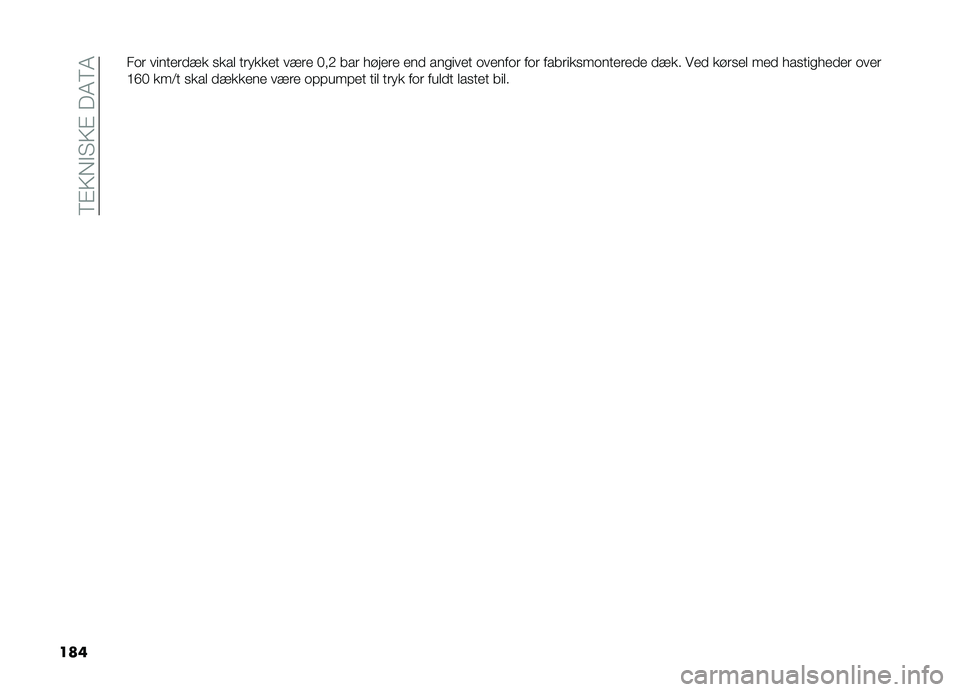 FIAT DOBLO COMBI 2019  Brugs- og vedligeholdelsesvejledning (in Danish) ��9�#�;�*�"� �;�#���4�9�4
��� ���	 ������	�
�� ����
 ��	����� ���	� �0��+ ���	 �����	� ���
 ������� �������	 ���	 ����	���������	��
� �