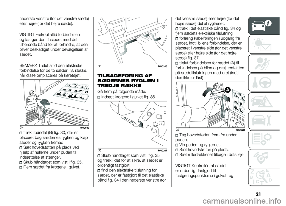 FIAT DOBLO COMBI 2019  Brugs- og vedligeholdelsesvejledning (in Danish) ��
���
��	��� ������	� �7���	 �
�� ������	� ���
��8
��
�
��	 ����	� �7���	 �
�� ����	� ���
��8�
��"�&�9�"�&�9 ��	�����
 ��
���
 ���	����
��
