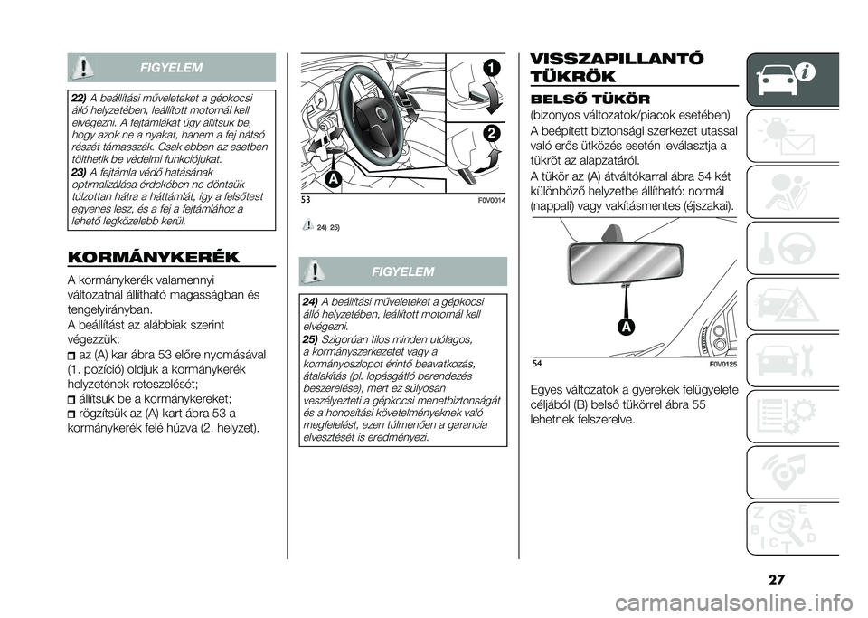 FIAT DOBLO COMBI 2020  Kezelési és karbantartási útmutató (in Hungarian) ��
��������
���
�! ������"���� ���������	�� � ����	��(��
����$ �
����������� ������"���� �������� �	��� ����������  �! �