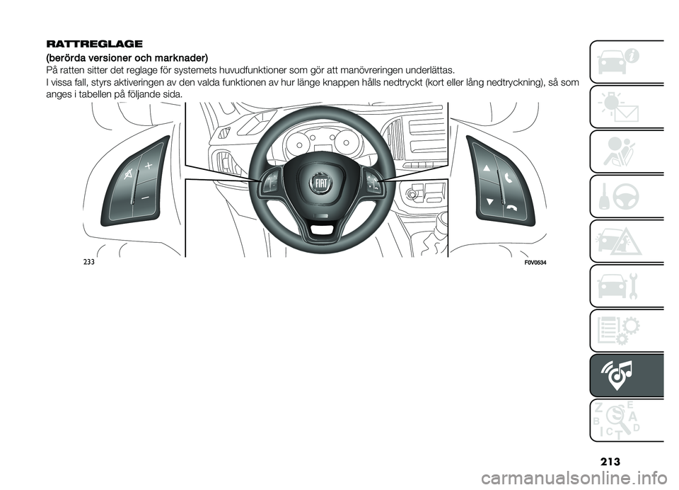 FIAT DOBLO COMBI 2019  Drift- och underhållshandbok (in Swedish) ���
��
����\f��\b�
��\f
�1��
� � � �
� ��
� ����	�
� ��� ��� � �	��
�
� �2
�6� ��\b�	�	�� ���	�	�� ���	 �����\b�� ��� �� ��	����	� ��
��
���
�