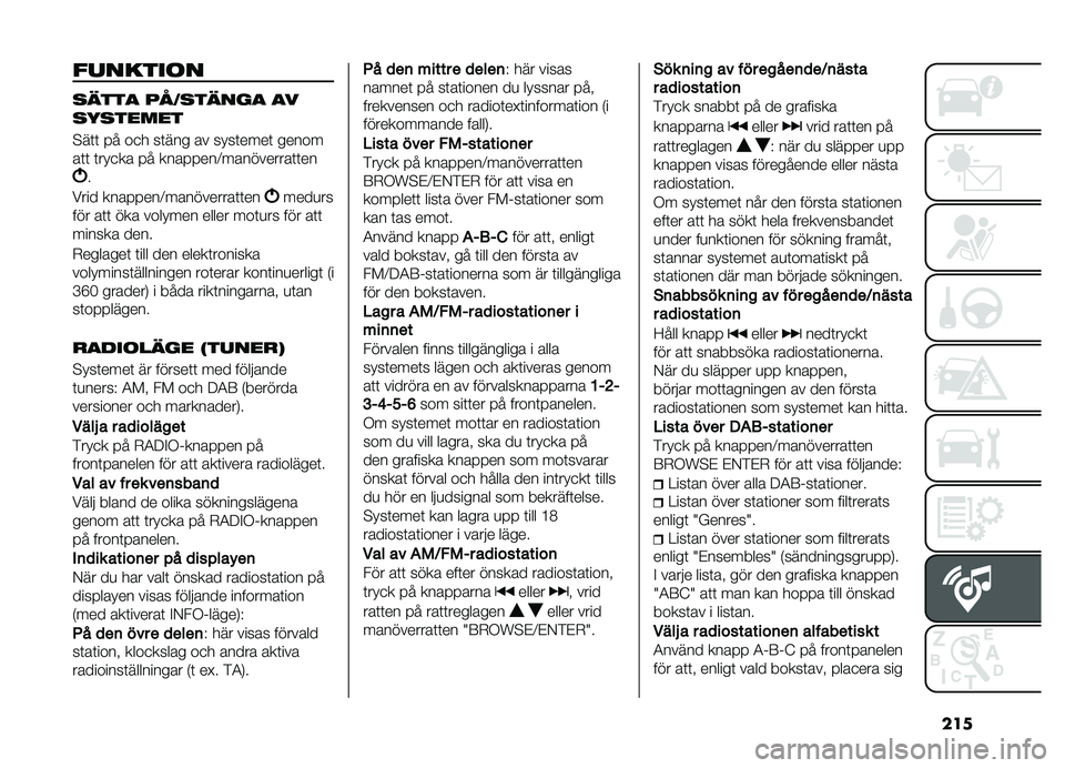 FIAT DOBLO COMBI 2019  Drift- och underhållshandbok (in Swedish) ���\b��������
�
�	���
 ���/�
��	���
 �
�
�
��
��\f��\f�
�#��	�	 �� �\f�
� ��	��� �\b� �� ��	����	 ����\f�
�\b�	�	 �	�� �
��\b �� ���\b�����8��\b���