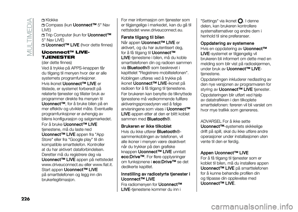 FIAT DOBLO COMBI 2020  Drift- og vedlikeholdshåndbok (in Norwegian) ��5�8�=�6�#�5�$��#�4
���	 �9��	���
�>�	����� �)���
�;�3��	�	��3��4�.�2 ���
�=�#��$�, �6��� �>�	������ �)��� ��	�
�;�3��	�	��3��4
�.�2 ��� �=�#��$�, �;�3��	