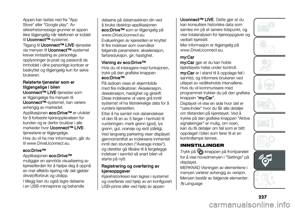 FIAT DOBLO COMBI 2020  Drift- og vedlikeholdshåndbok (in Norwegian) ���
�4���� ��� ������ ���
 ��� �2�4��
�"��	���2 ����� �2��	�	�
�� ���� �2� �4�
����������������
� �
������ �� �����
���� ����
