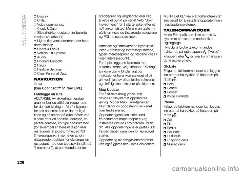 FIAT DOBLO COMBI 2020  Drift- og vedlikeholdshåndbok (in Norwegian) ��5�8�=�6�#�5�$��#�4
��� ������� 
�8�����<
��	��%� �%�	�����
��<
�>��	�%� �N ����
�"���������;����
����!��� �)��	� ����!���
������	����;�