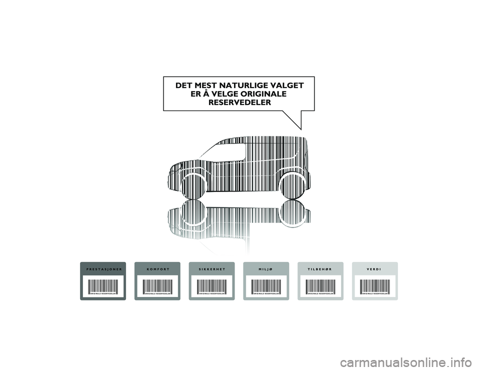FIAT DOBLO COMBI 2020  Drift- og vedlikeholdshåndbok (in Norwegian) 