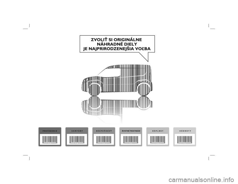 FIAT DOBLO COMBI 2019  Návod na použitie a údržbu (in Slovak) 