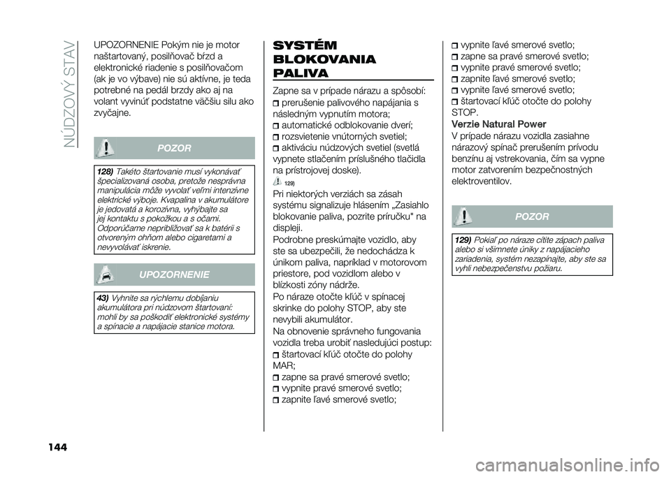FIAT DOBLO COMBI 2020  Návod na použitie a údržbu (in Slovak) ��5�E��I�)�-�]��.�0�B�-
��� �L��)�I�)�4�5�:�5�M�: �����
 ���	 ��	 �
����
���*���������� ������?����" ��+�� �
�	��	���������& �����	���	 � ��