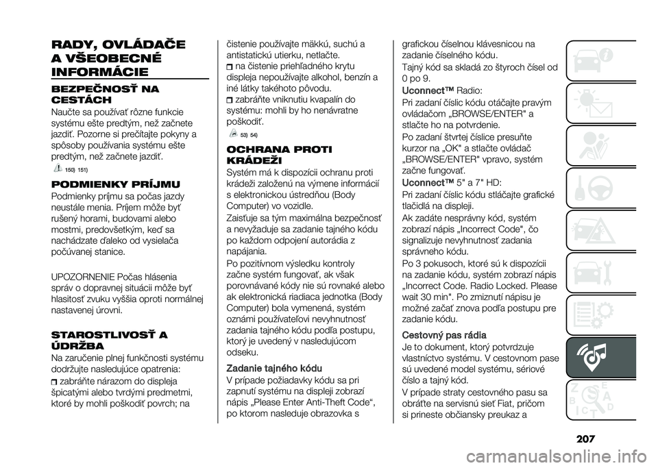 FIAT DOBLO COMBI 2020  Návod na použitie a údržbu (in Slovak) ���
����!�C �	�������
� ����	�����
���"�	������
��������	�� ��
�������
�5���"��	 �� �����#���  ��%���	 �$������	
�����&�
� �	�*�